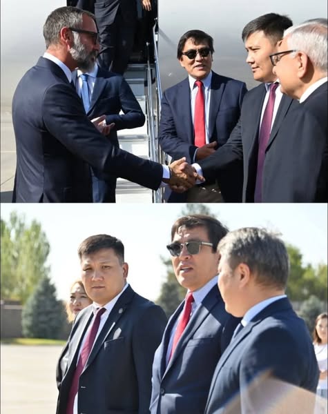 Prince Rahim Aga Khan V welcomed at Bishkek Airport by Kyrgyz leaders  2025-09-15